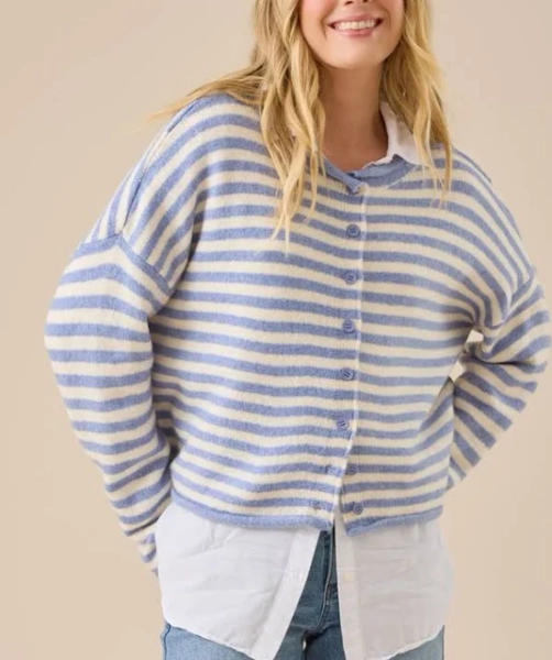 Altar'd State Hollen Striped Sweater