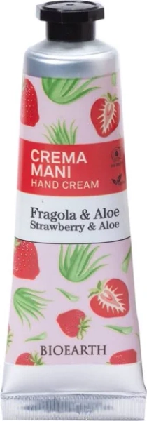Bioearth Family Strawberry & Aloe Hand Cream