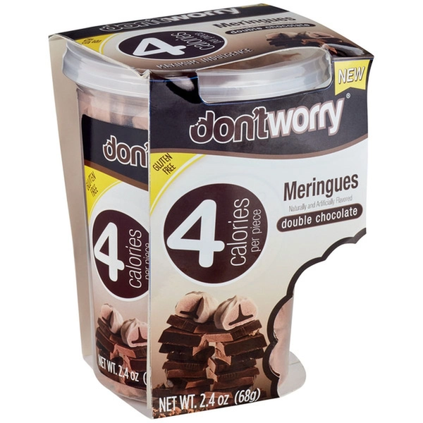Don't Worry Double Chocolate Meringues (2.4 oz) Delivery or Pickup Near Me - Instacart