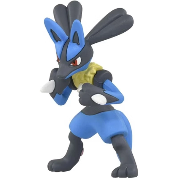 Pokemon Takara Tomy Pokemon Moncolle 2 Inch Figure MS-10 Lucario