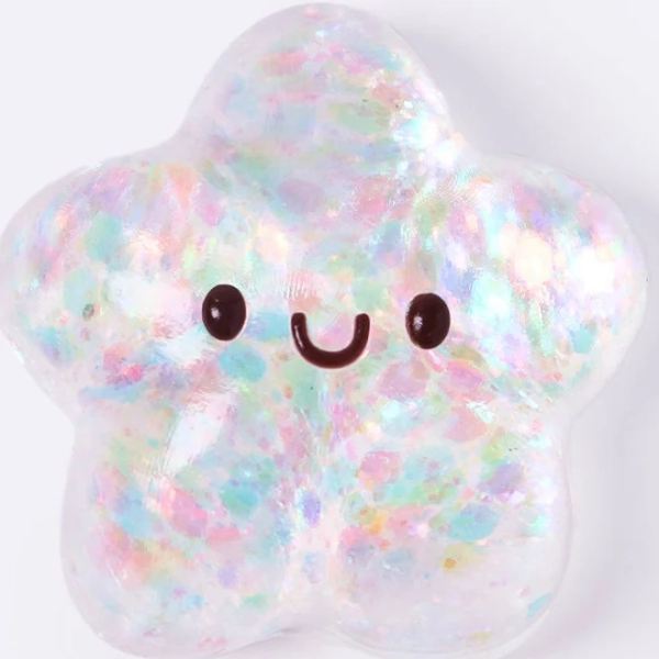TABASQUISHY Blingbling Star Taba Squishy Squeeze Toys