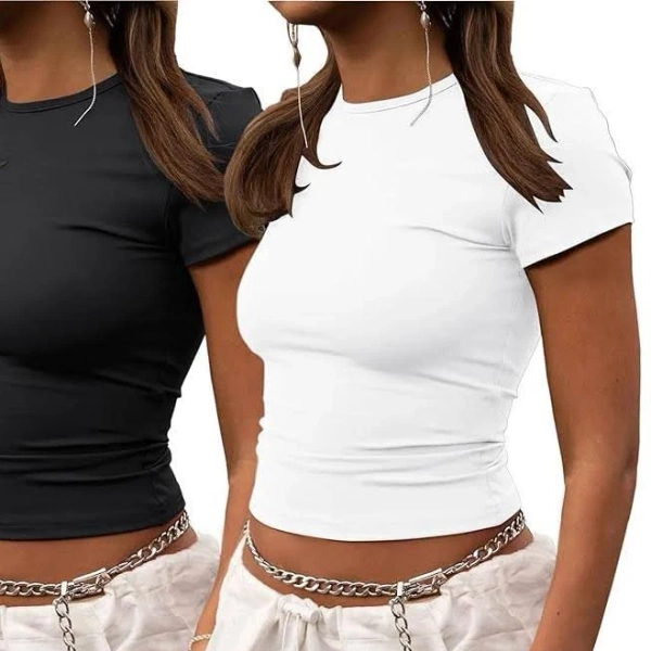Women's Pack Short Sleeve Compression Workout Tops