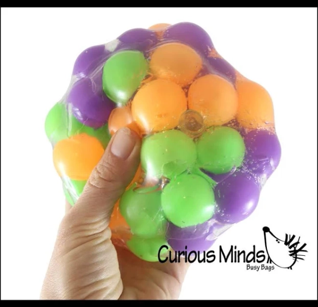 JUMBO DNA Ball Huge Molecule Unique Squishy Fidget Ball