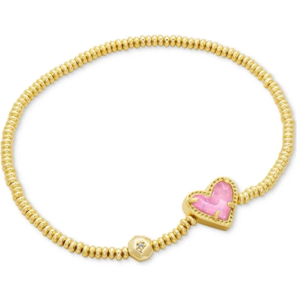 Kendra Scott Ari Heart Stretch Bracelet