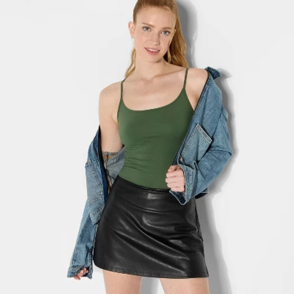 Women's ButterBliss Camisole - Wild Fable™ Dark Green S