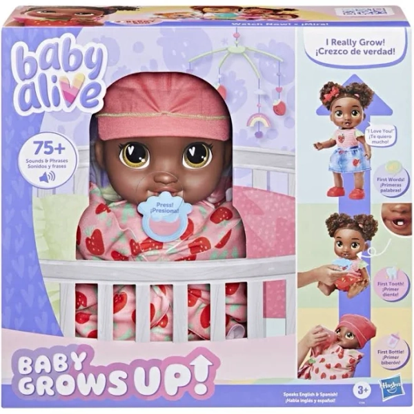 Baby Alive Baby Grows Up Berry Boo Interactive Talking Baby Doll