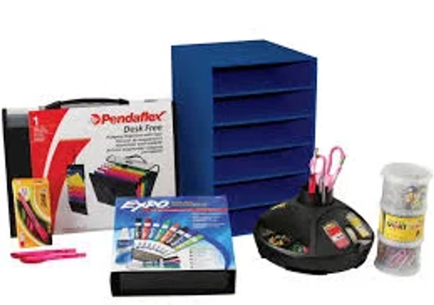 Non-Branded Classroom Organizer School Supply Kit