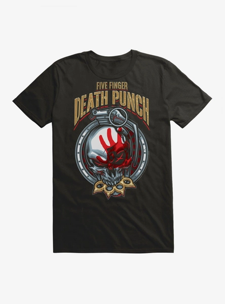 Five Finger Death Punch Knucklehead Grenade Extra Soft T-Shirt