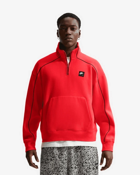 Air Fleece Quarter-Zip Top