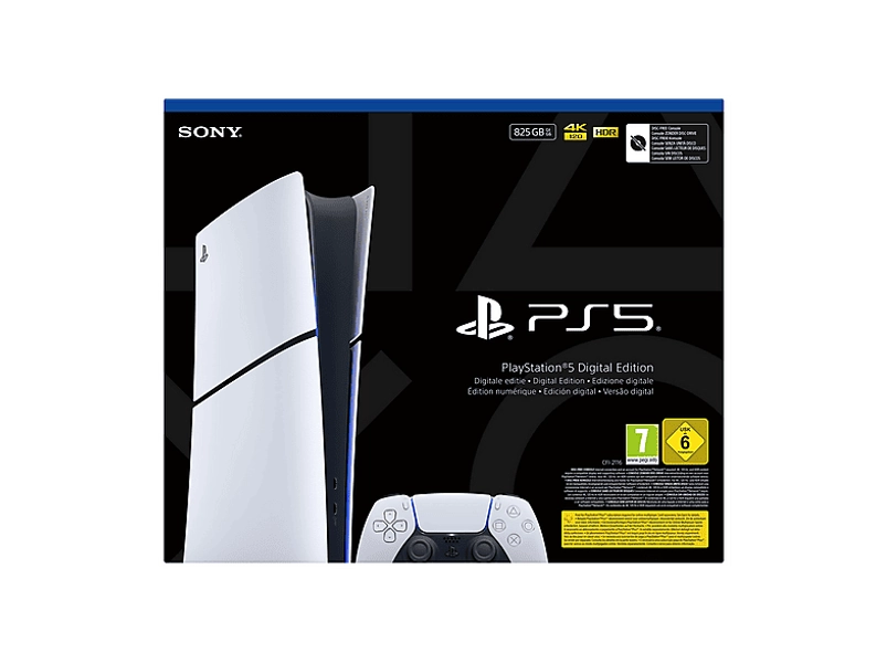 SONY PS5 Digital Slim E Chassis (825GB), White