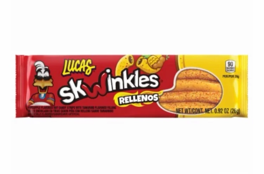 Skwinkles® Rellenos Pineapple and Tamarind Hot Candy Strips Pack