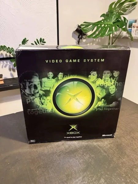 Factory Sealed Microsoft Original Xbox Console Brand 2004 Pal