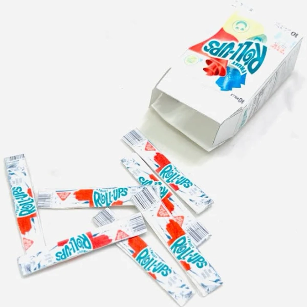 Miniature Variety Fruit Snack Box, snack for dollhouse, gummy snack miniature,