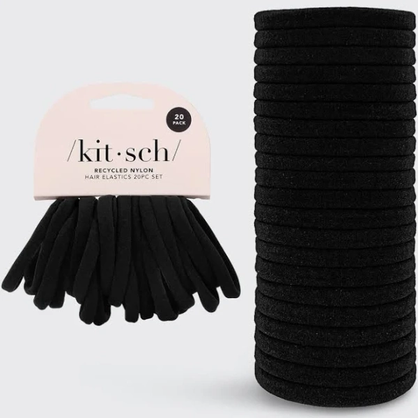 Kitsch 20pc Nylon Hair Elastics