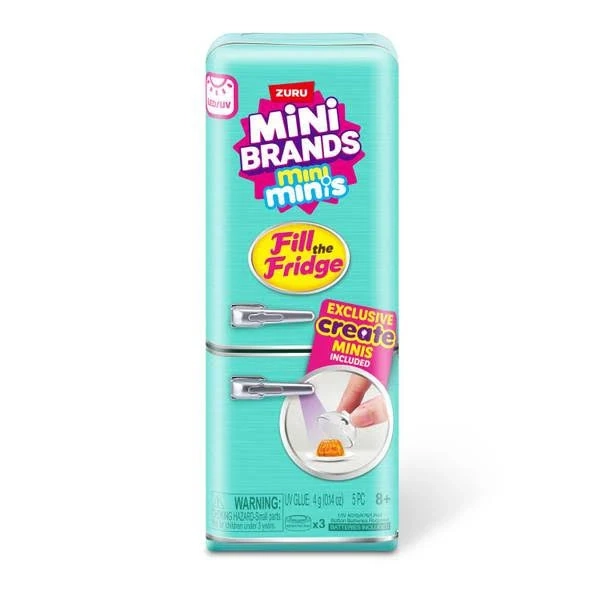 Mini Brands Fill The Fridge Playset