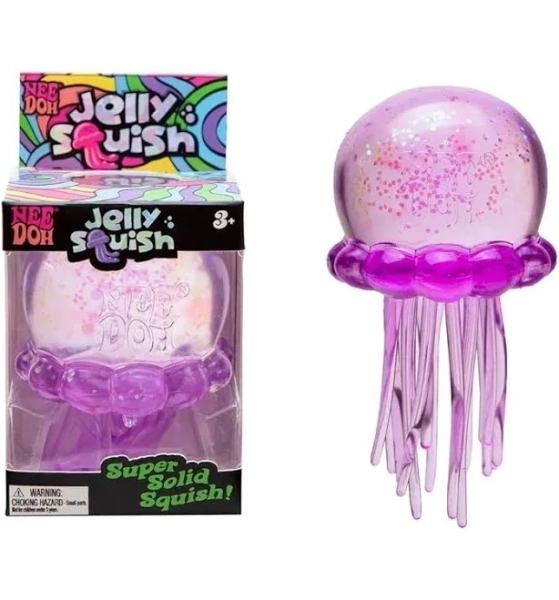 Nee Doh Jellyfish Jelly Squish Stress Toy Fidget Squeeze Needoh