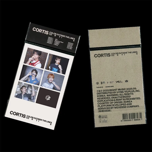 CORTIS - [COLOR OUTSIDE THE LINES] 1st EP Album WEVERSE ALBUMS B Version - Walmart.com