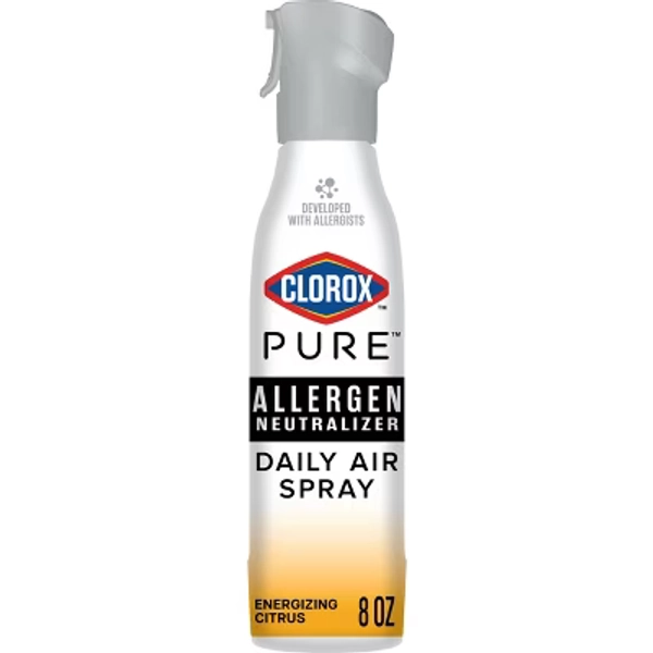 Clorox PURE Allergen Neutralizer Daily Air Spray Air Fresheners Energizing Citrus - 8oz