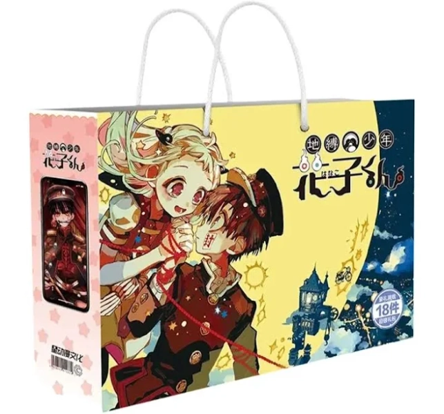 Anime Lucky Gift Bag Toilet-Bound Hanako-Kun Collection Toy Postcard Poster Bookmark Lomo Cards