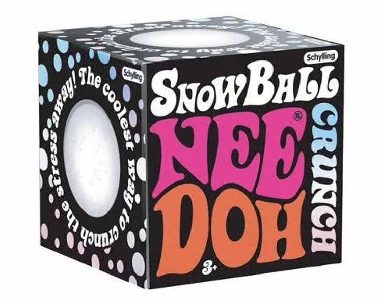 Schylling NeeDoh Snowball Crunch