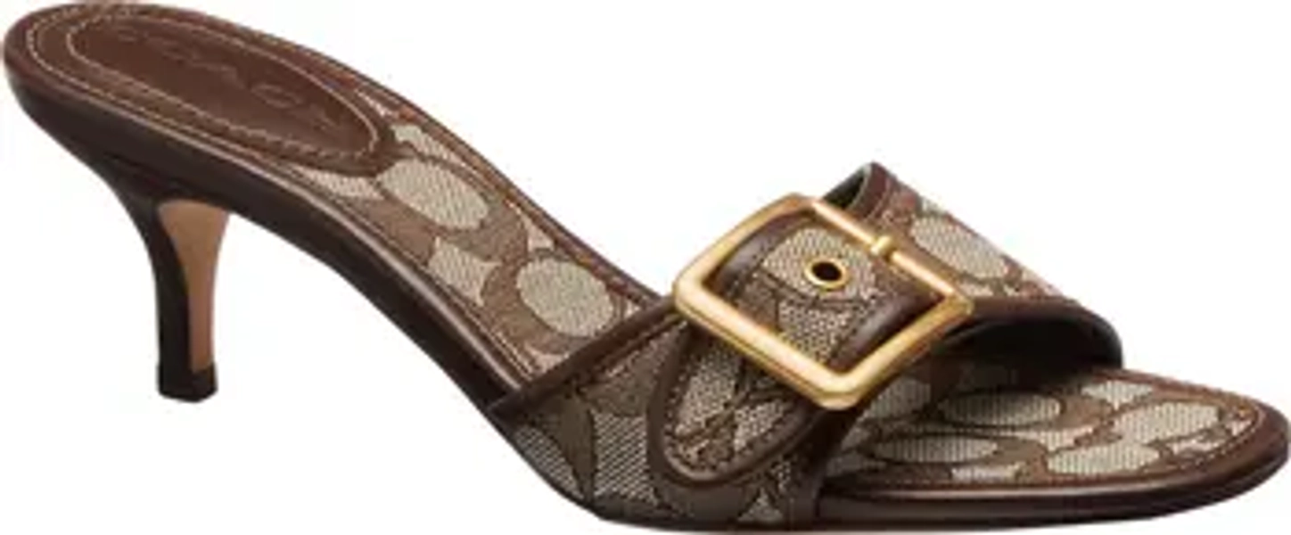 Margot Signature Jacquard Slide Sandal