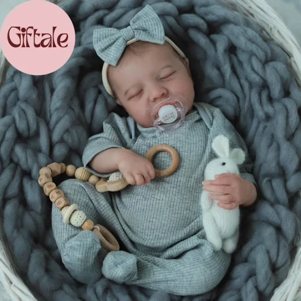 Realistic Reborn Baby Dolls - 18 Inch Real Life Baby Girl, Silicone