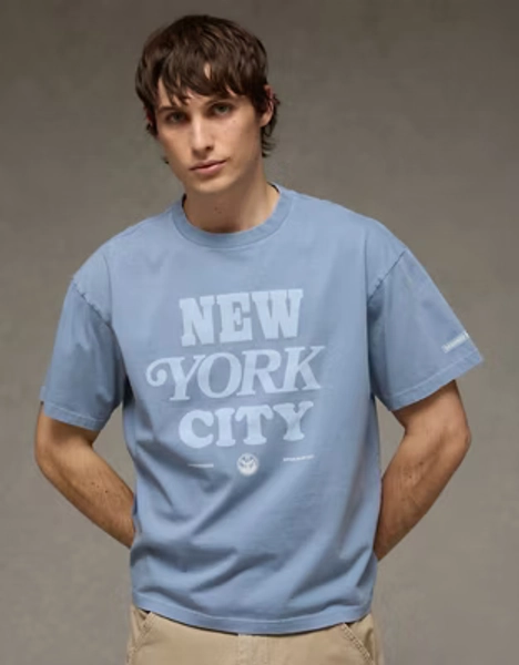 AE Boxy Destination Graphic T-Shirt