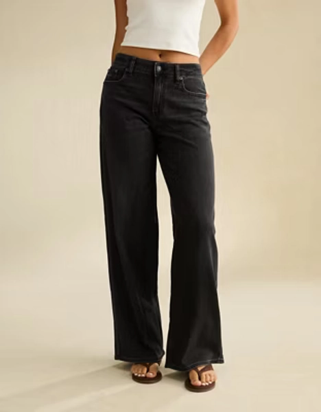 AE Super High-Waisted Baggy Wide-Leg Jean