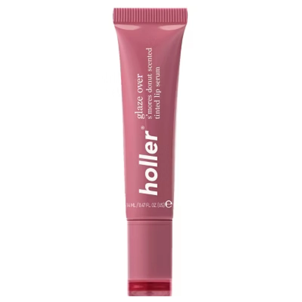 Holler and Glow Glaze Over S'mores Donut Scented Tinted Lip Serum - 0.47 fl oz