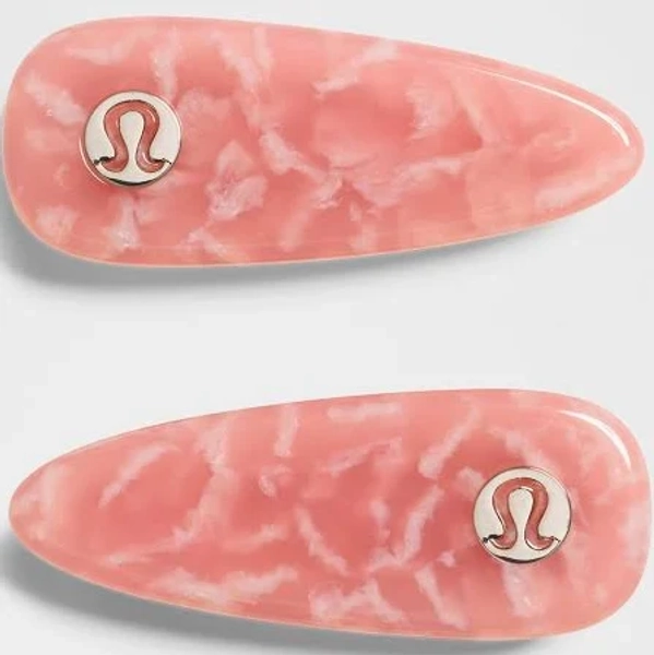 Lululemon Alligator Hair Clips (2 Pack)