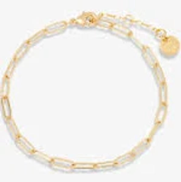 Pura Vida Harper Paperclip Chain Bracelet