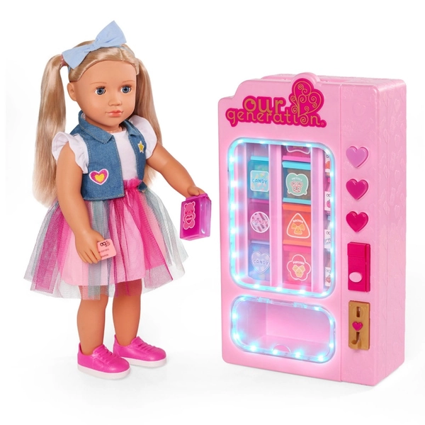 Our Generation Snacktime Fun Vending Machine Playset