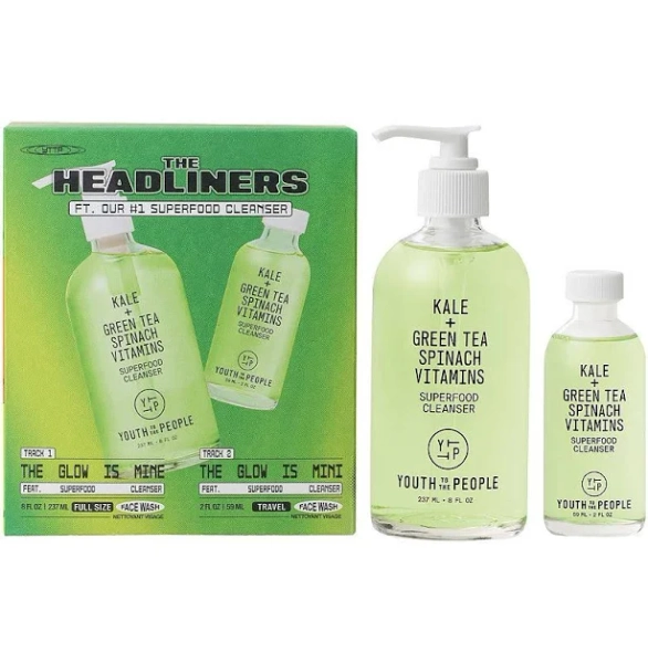 Youth To The People The Headliners Superfood Antioxidant Cleanser Skincare Set