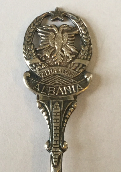 Albania Vintage Souvenir Spoon Collectible