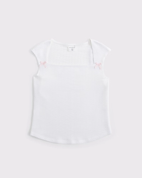 slim bow tee