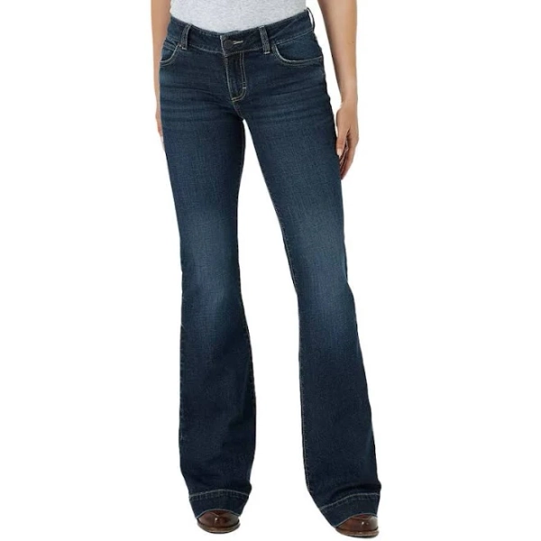 Wrangler Women's Retro Mae Wide Leg Jeans