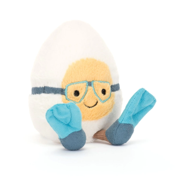 Amuseables Boiled Egg Scuba - Jellycats Official Store