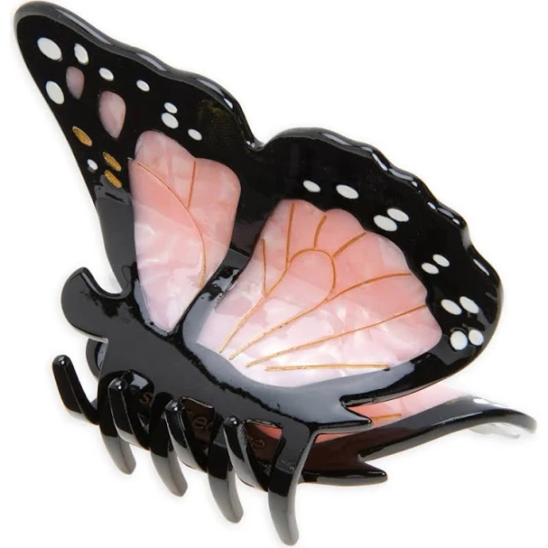 Solar Eclipse Monarch Butterfly Claw Hair Clip