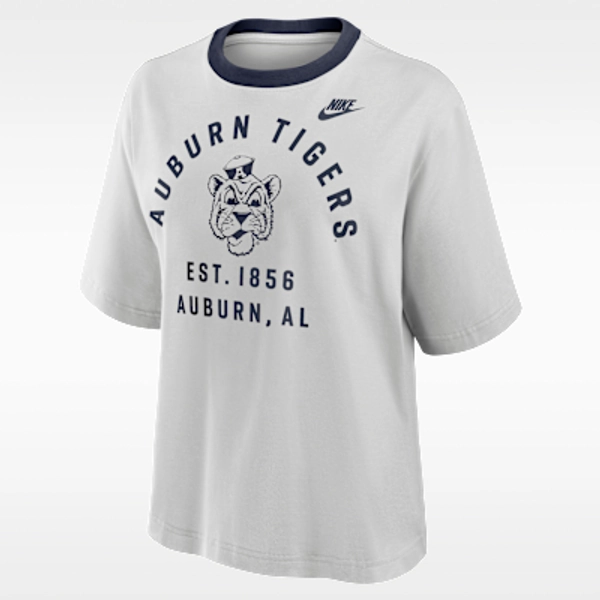 Auburn Legacy Arch Script Boxy Women's Nike College T-Shirt