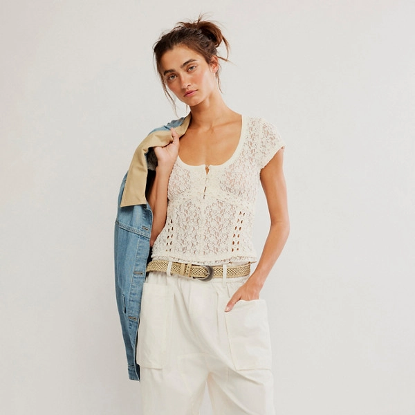 Claro Lace Tee Shirt