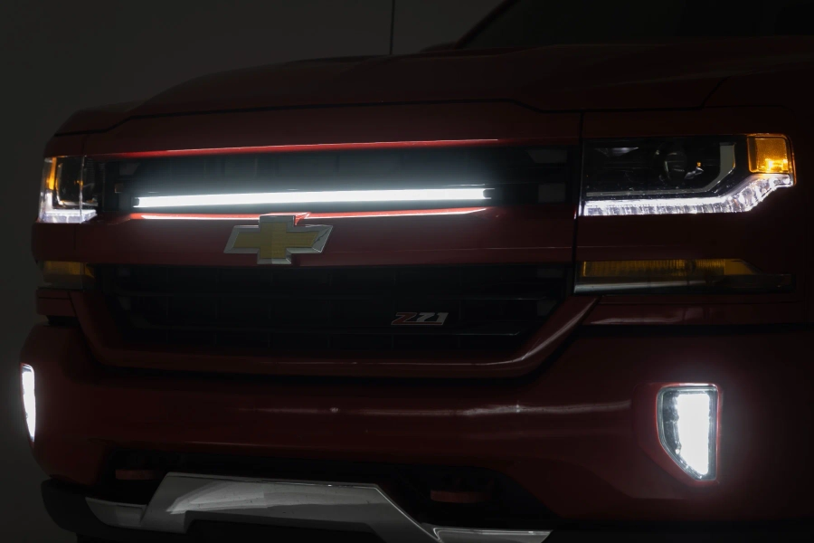 LED Light Kit | Grille Mount | 30 Inch DRL | Chevy Silverado 1500 (16-18)