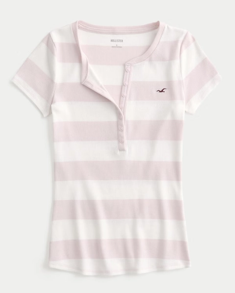 Short-Sleeve Icon Henley