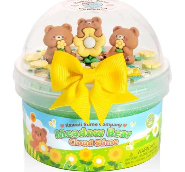 Kawaii Slime Company Meadow Bear Cloud Slime
