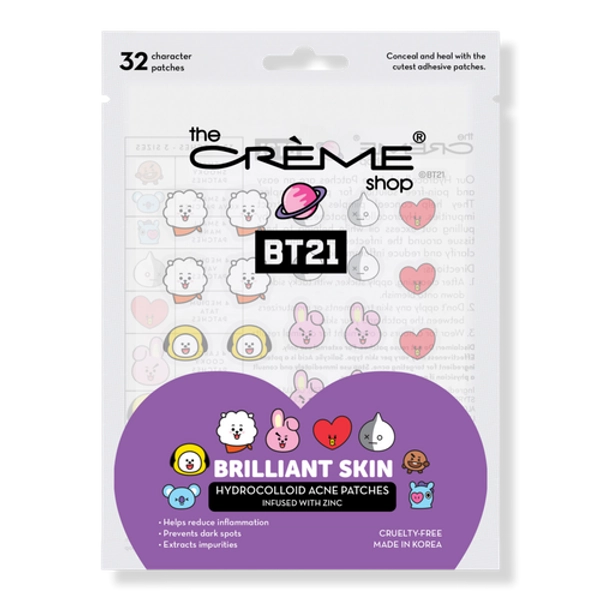 BT21 Brilliant Skin Hydrocolloid Acne Patches