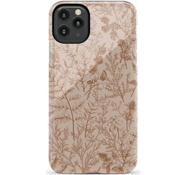 Casely iPhone 11 Pro Max Beige Garden Neutral Floral Case