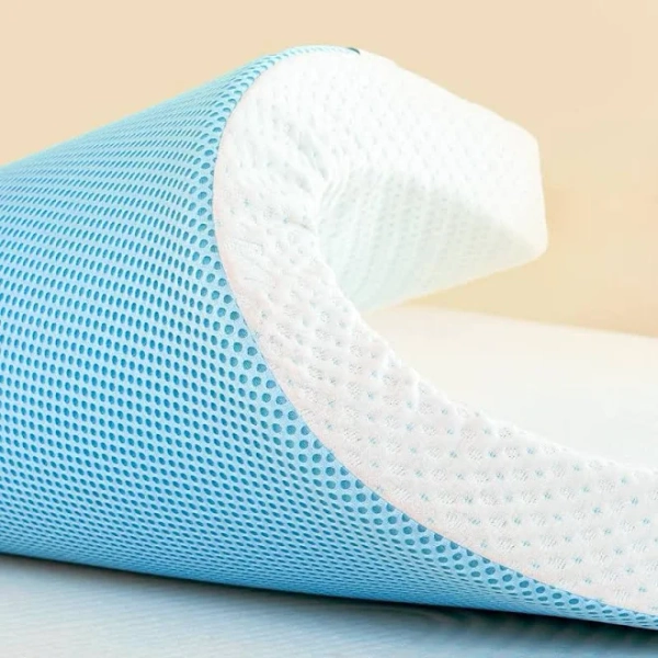 subrtex 2, 3, or 4 Inch Gel-Infused Memory Foam Mattress Topper with Removable Fitted Cover