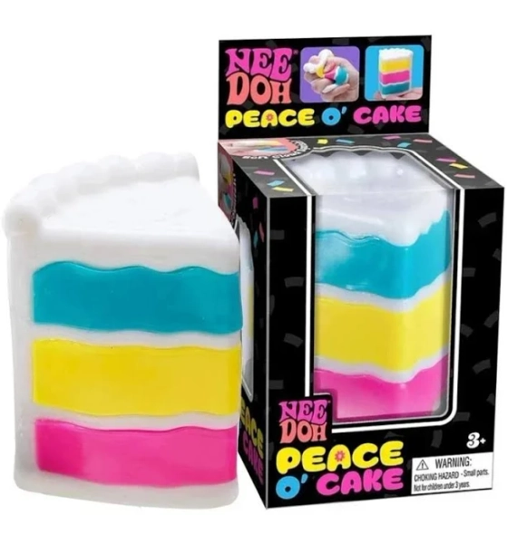 Nee Doh Peace O' Cake Fidget Toy