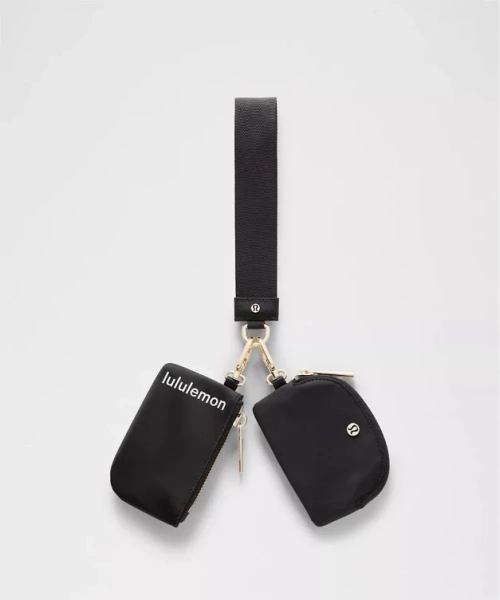Dual Pouch Wristlet - Downtown Tan/Vapor/Silver - ONE SIZE