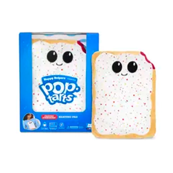 Pop-Tarts Happy Helpers by Relatable – The Cozy Comfort That's Anything But Boring, Microwavable Heated Plush for Self-Care and Dorm Essentials, Includes 1 Frosted Pop-Tarts Heating Pad