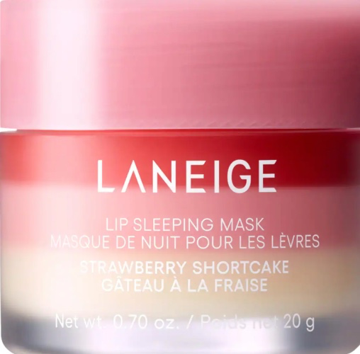 Lip Sleeping Mask – Intense Hydration Lip Treatment with Vitamin C - Strawberry Shortcake